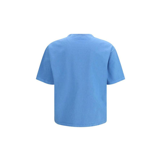 Prada Blaues Baumwoll-T-Shirt by Prada