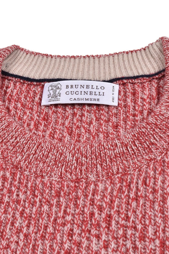 Brunello Cucinelli Mehrfarbiger Wollpullover by Brunello Cucinelli