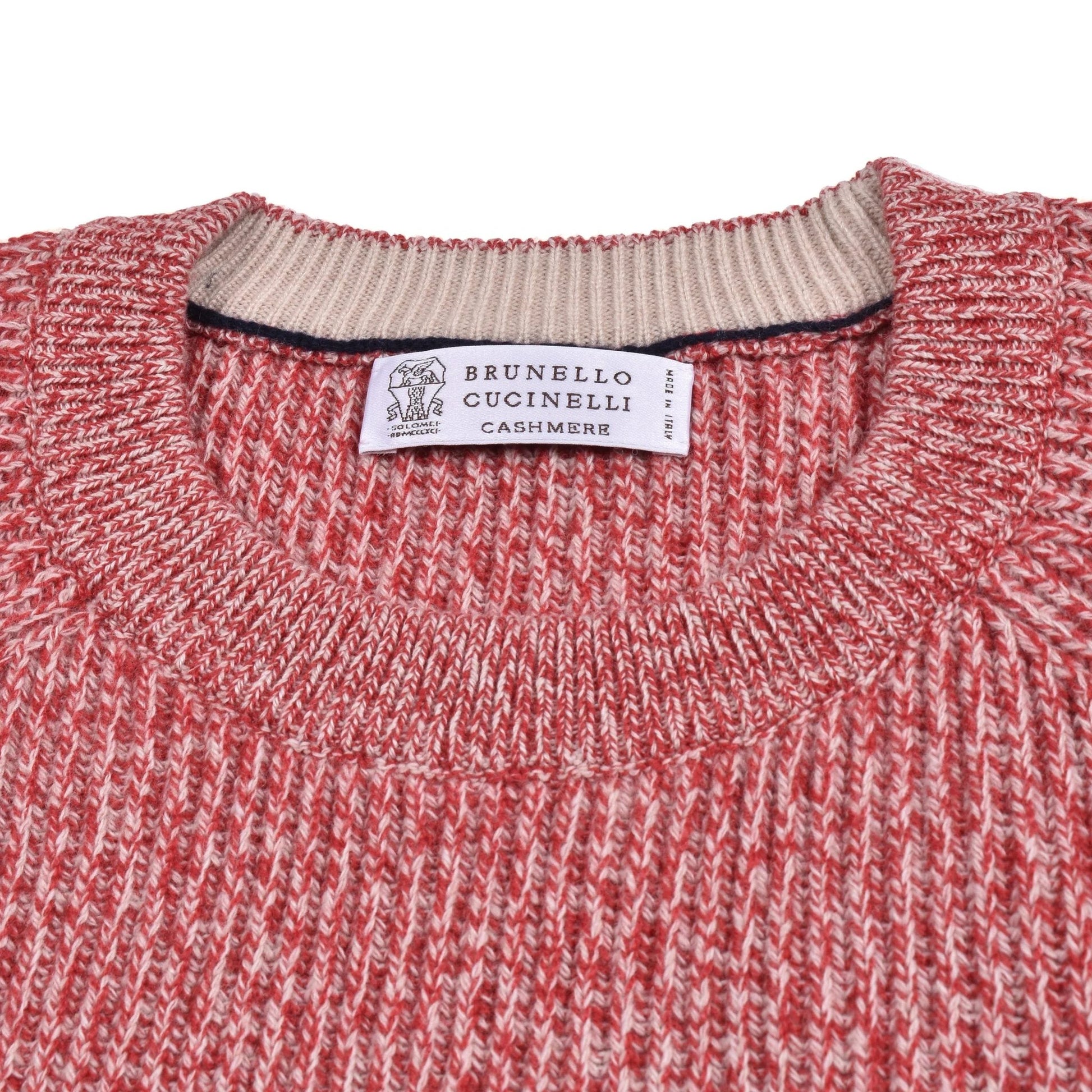 Brunello Cucinelli Mehrfarbiger Wollpullover by Brunello Cucinelli