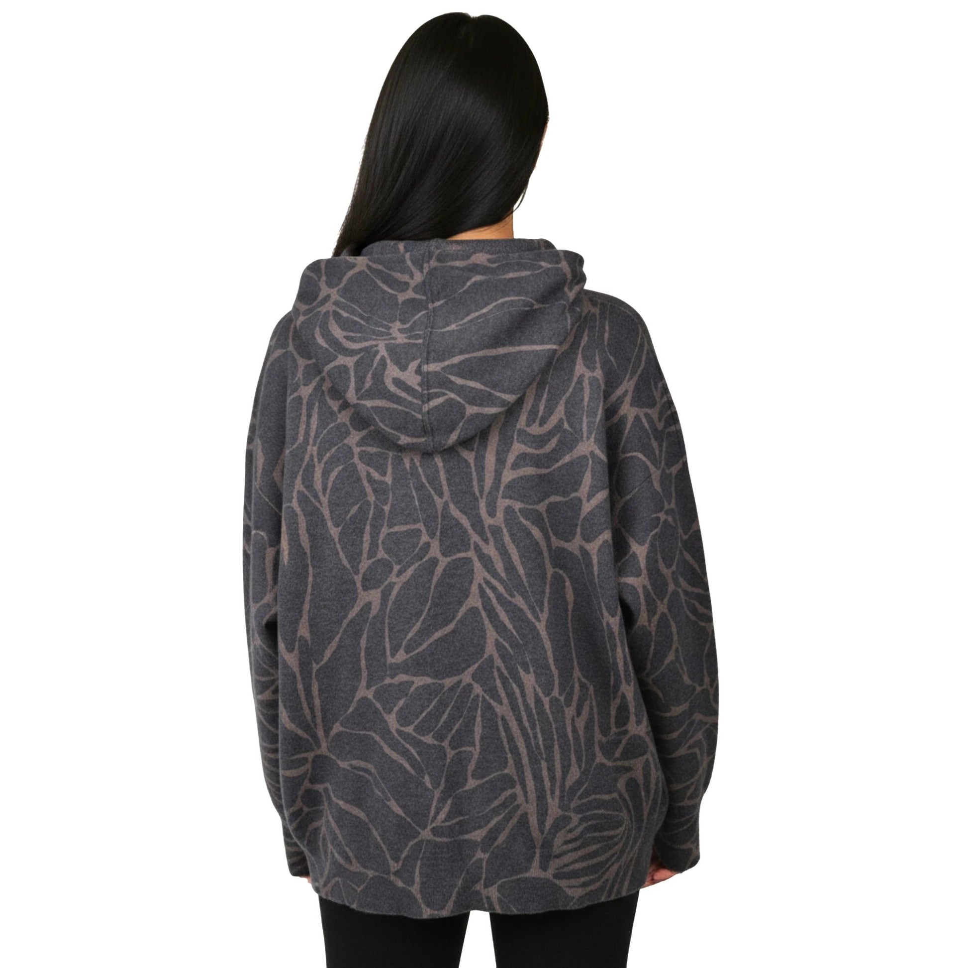 Brunello Cucinelli Schwarzer Woll-Hoodie by Brunello Cucinelli