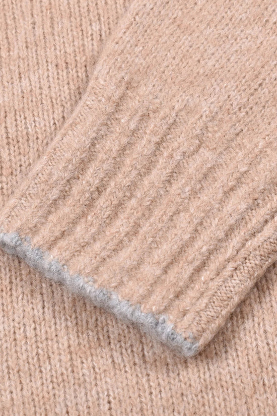 Brunello Cucinelli Zweifarbiger Polyamid-Rollkragenpullover by Brunello Cucinelli