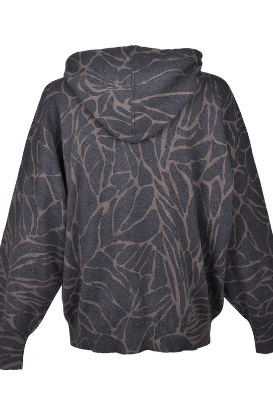 Brunello Cucinelli Schwarzer Woll-Hoodie by Brunello Cucinelli