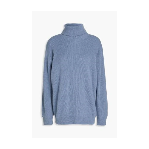 Brunello Cucinelli Cucinelli Blauer Kaschmirpullover by Brunello Cucinelli Cucinelli