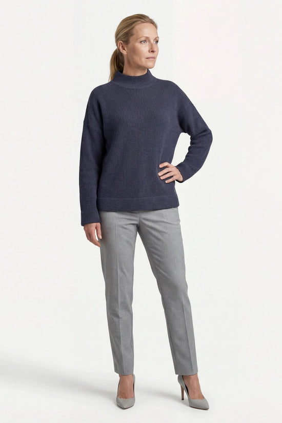 Brunello Cucinelli Blauer Kaschmirpullover by Brunello Cucinelli