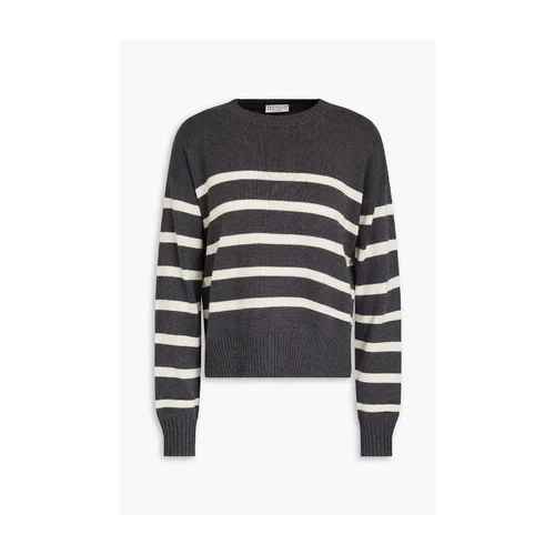 Brunello Cucinelli Cucinelli Beige Cashmere Sweater by Brunello Cucinelli Cucinelli