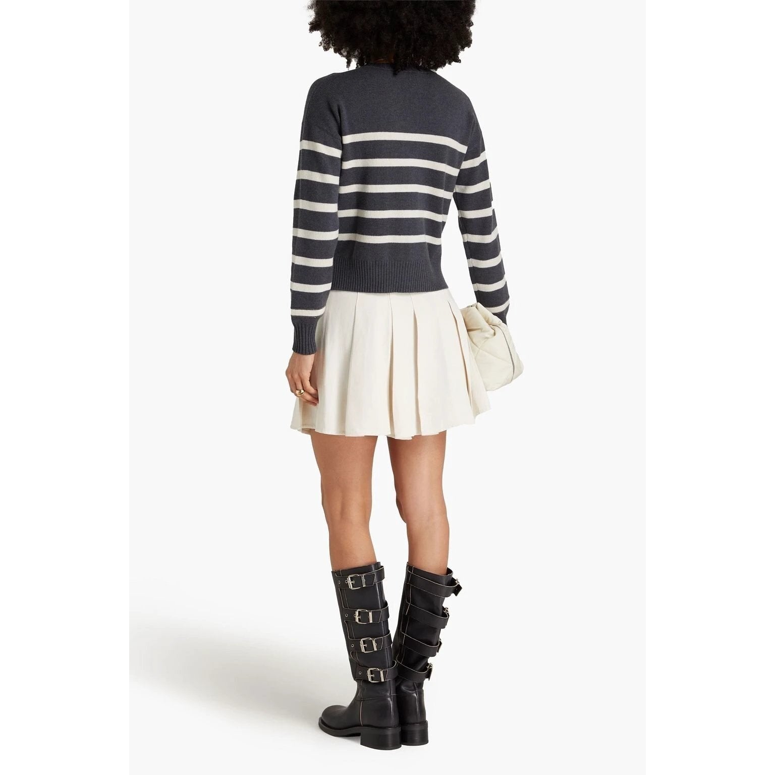 Brunello Cucinelli Beige Cashmere Sweater by Brunello Cucinelli