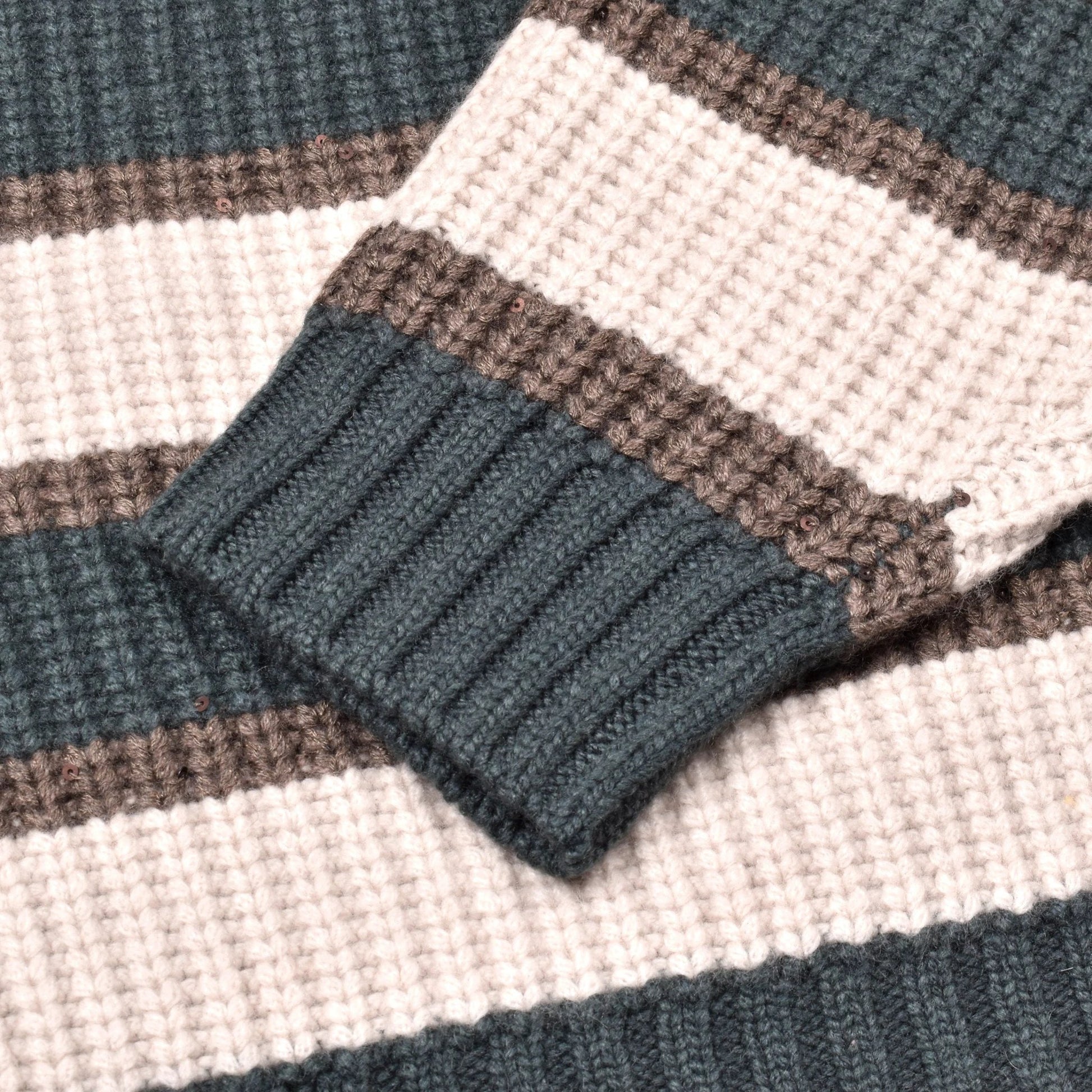Brunello Cucinelli Mehrfarbiger Kaschmirpullover by Brunello Cucinelli