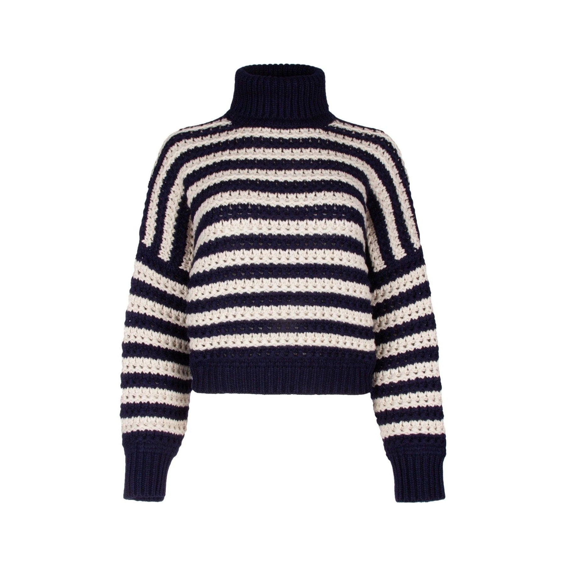 Brunello Cucinelli Blauer Wollpullover by Brunello Cucinelli
