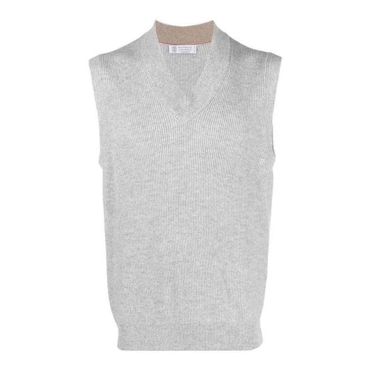 Brunello Cucinelli Cucinelli Natürlicher Kaschmirpullover by Brunello Cucinelli Cucinelli