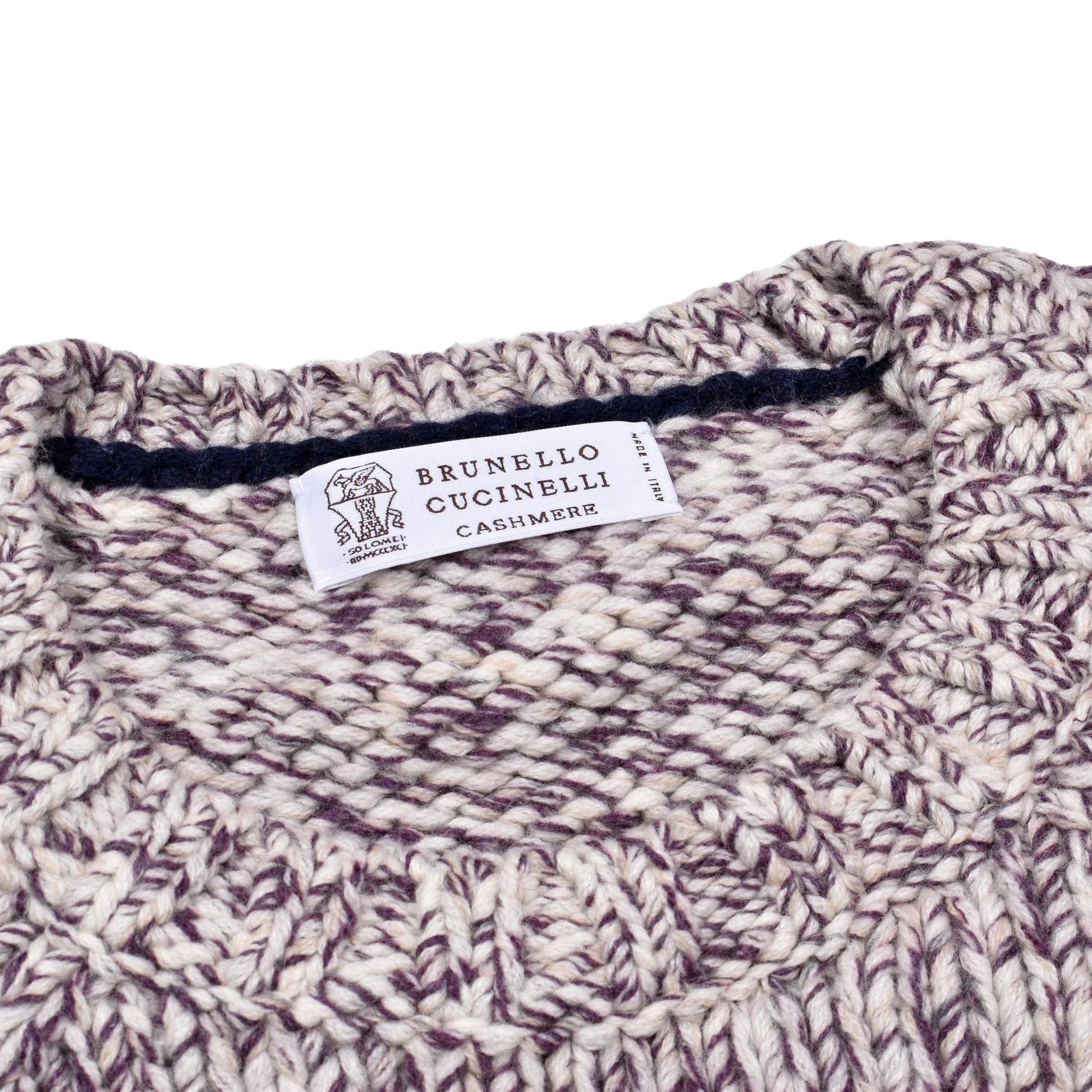 Brunello Cucinelli Beige Wool Sweatshirt by Brunello Cucinelli