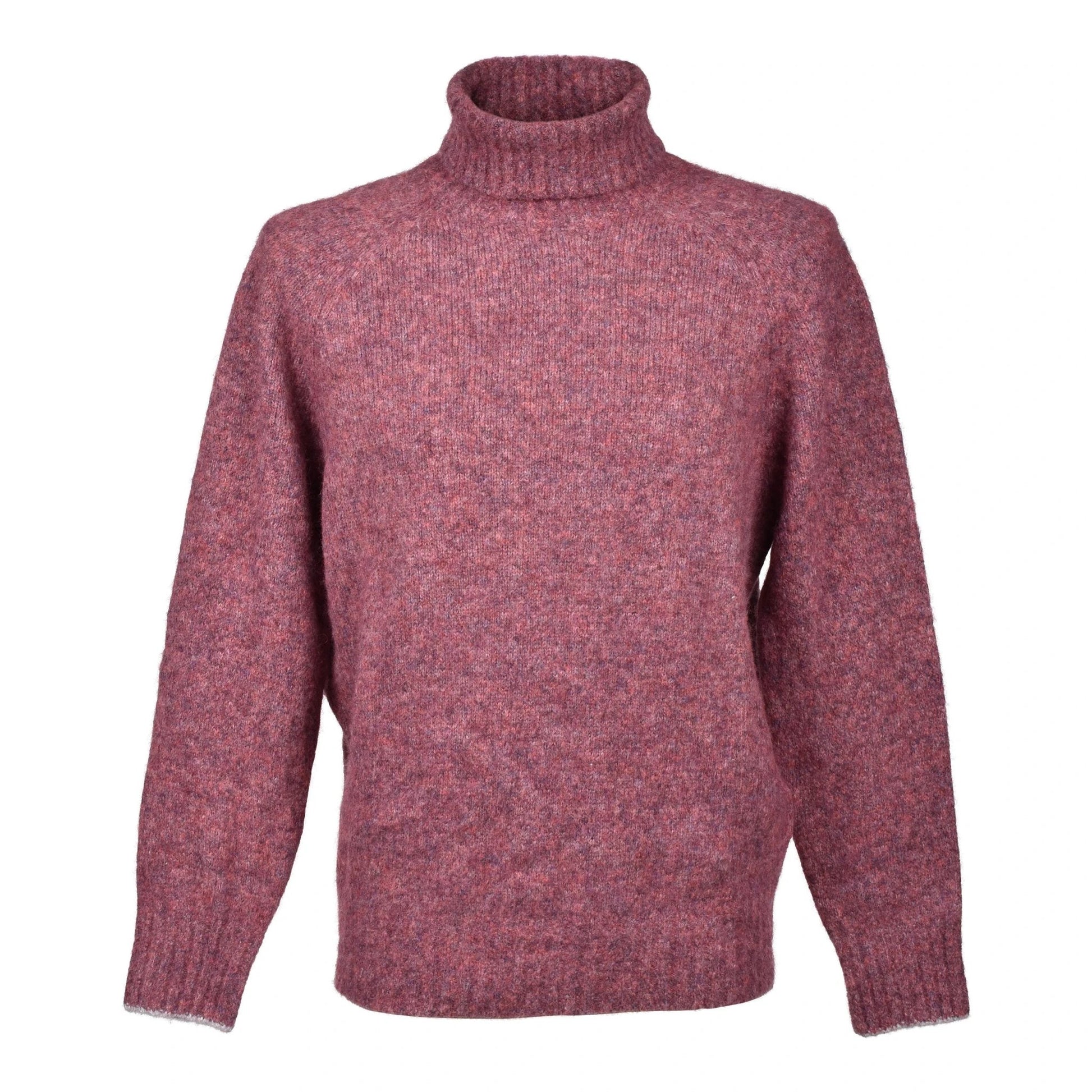 Brunello Cucinelli Burgunderfarbener Rollkragenpullover aus Polyamid by Brunello Cucinelli