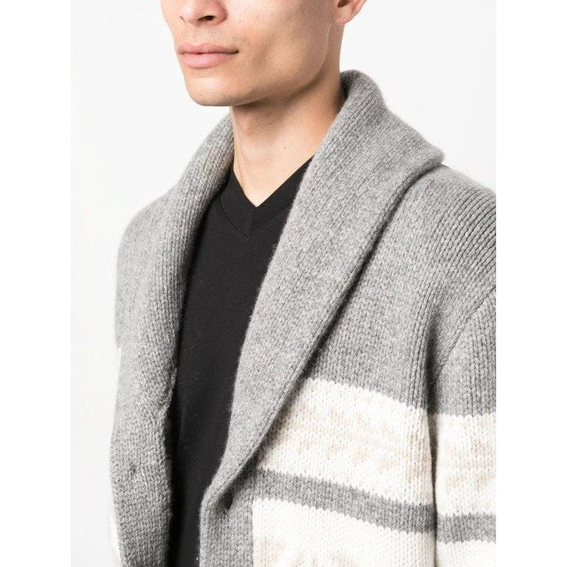 Brunello Cucinelli Grauer Kaschmirpullover by Brunello Cucinelli
