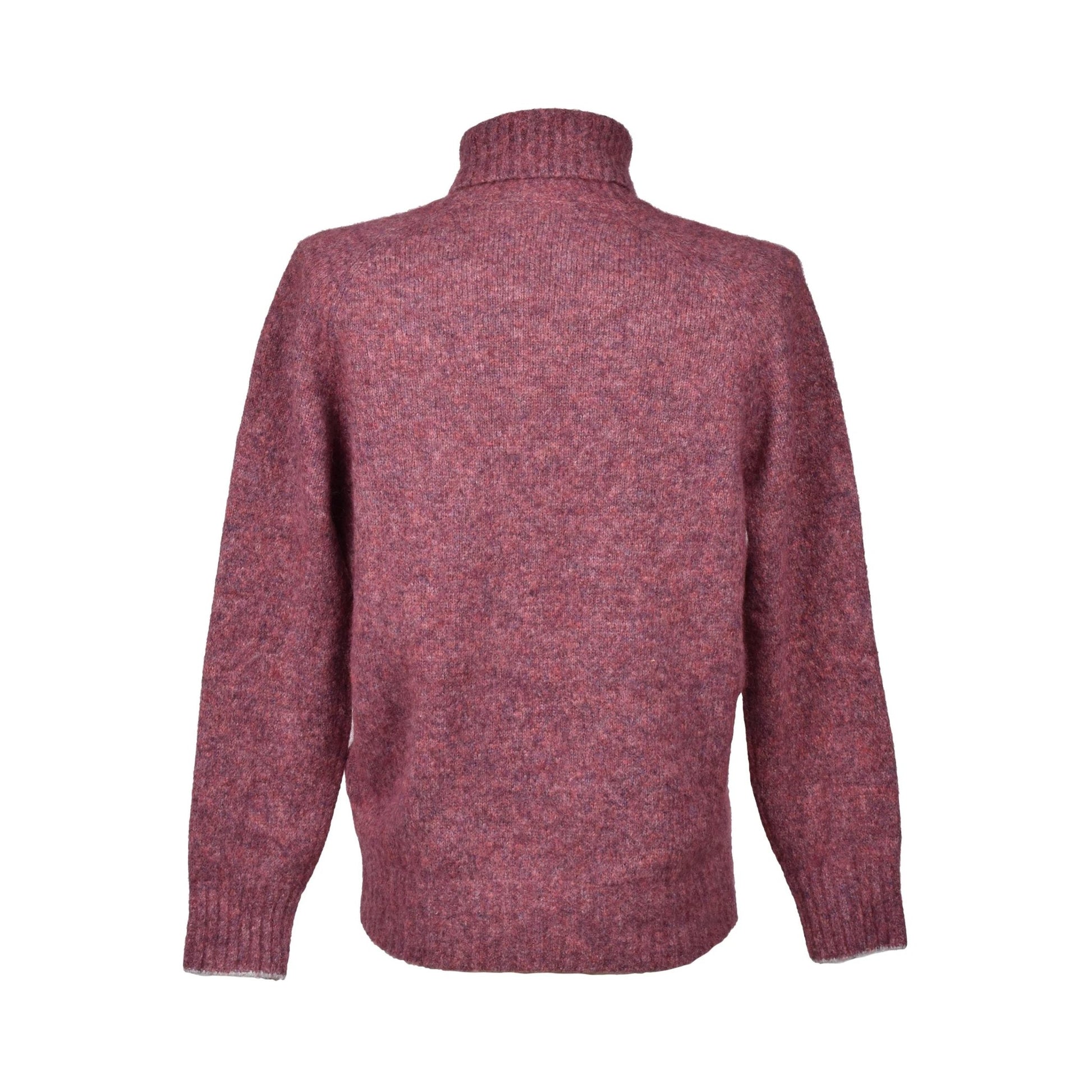Brunello Cucinelli Burgunderfarbener Rollkragenpullover aus Polyamid by Brunello Cucinelli