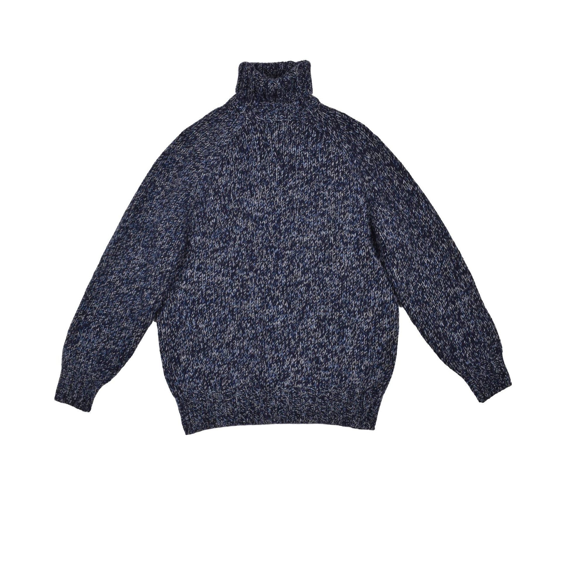 Brunello Cucinelli Blauer Wollpullover by Brunello Cucinelli