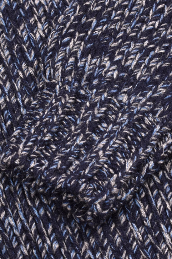 Brunello Cucinelli Blauer Wollpullover by Brunello Cucinelli