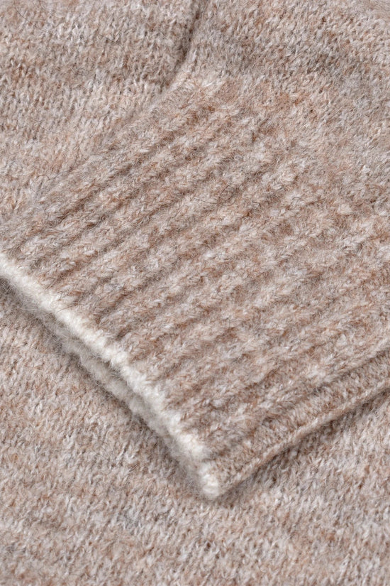 Brunello Cucinelli Beige Leder Cardigan by Brunello Cucinelli