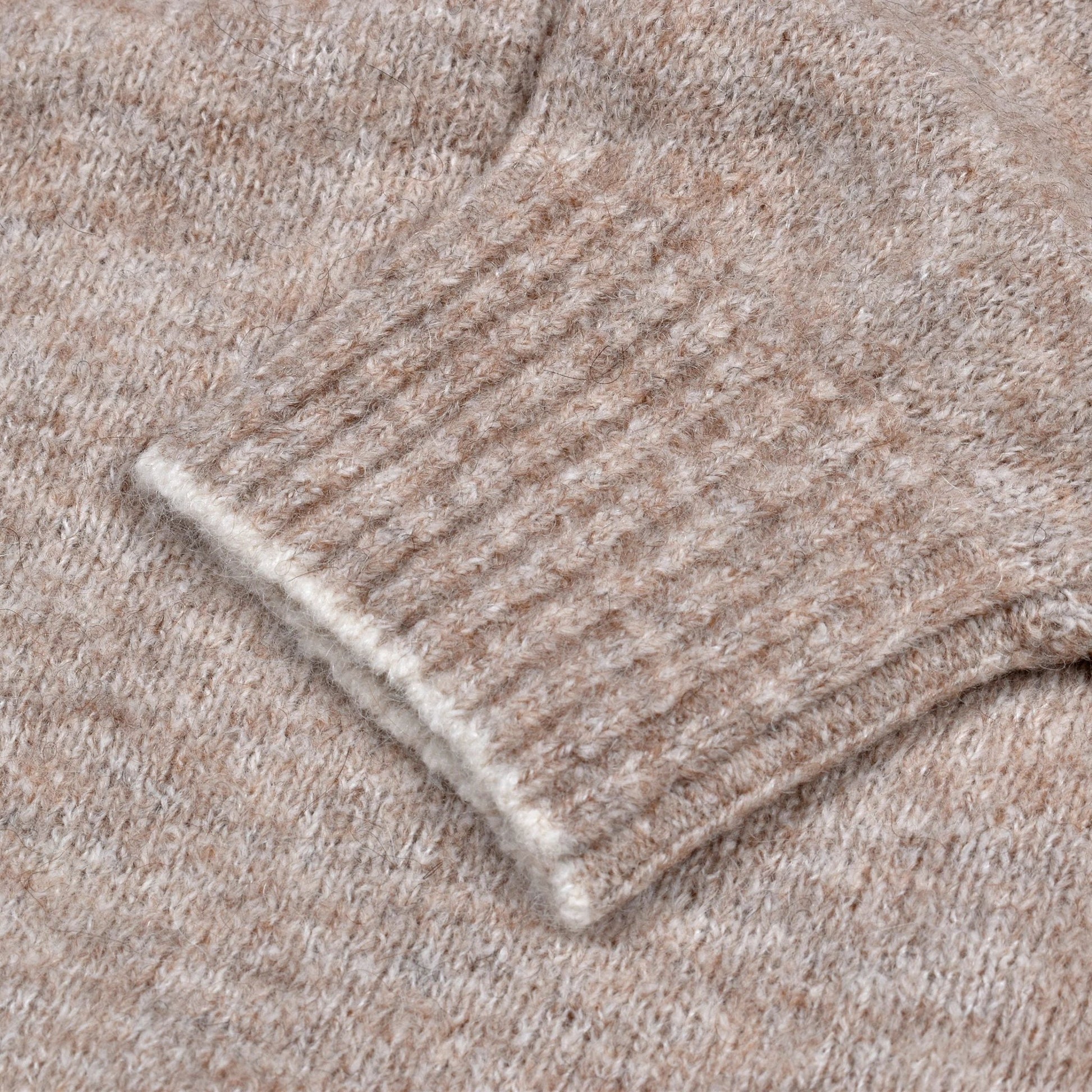 Brunello Cucinelli Beige Leder Cardigan by Brunello Cucinelli