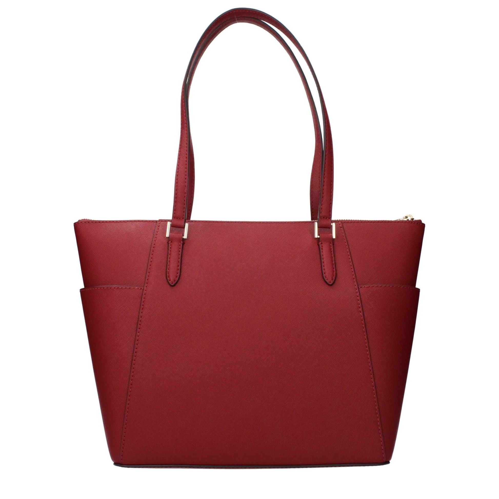Michael Kors Rote Leder Schultertasche by Michael Kors
