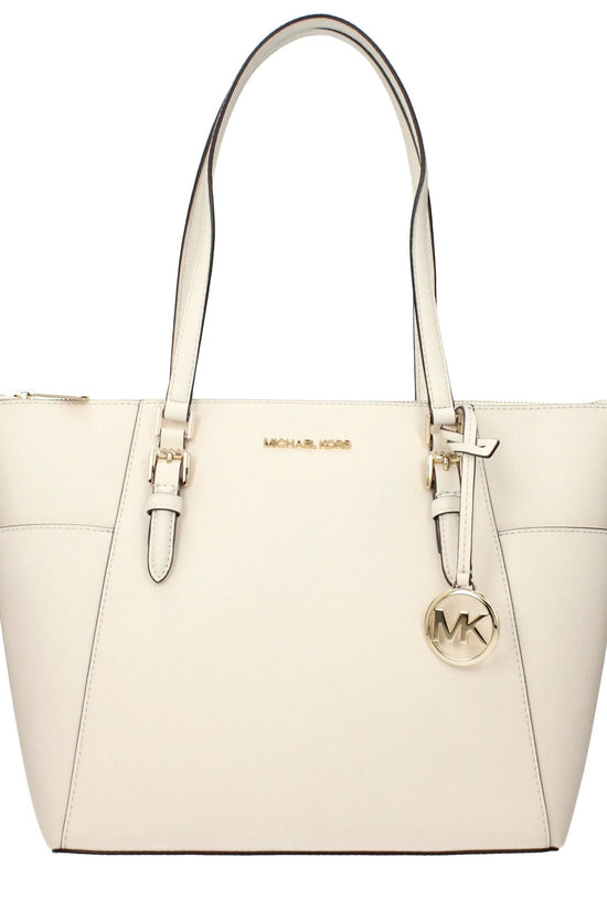 Michael Kors Charlotte Tote Beige | ELORÉ by Michael Kors
