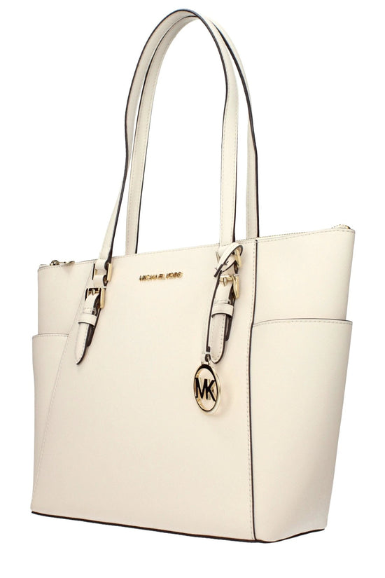 Michael Kors Charlotte Tote Beige | ELORÉ by Michael Kors