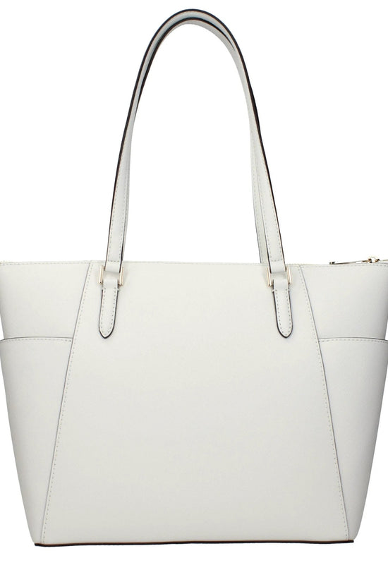 Michael Kors Weiße Leder Schultertasche by Michael Kors