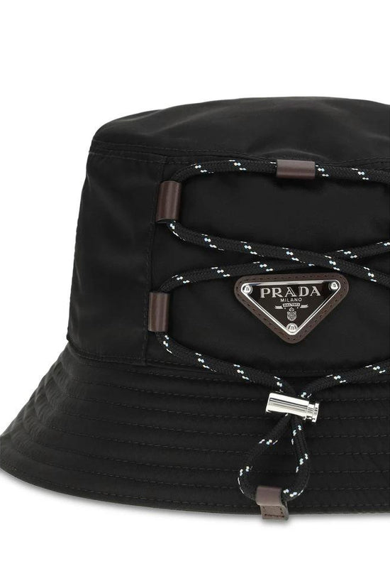 Prada Schwarzer Bucket Hat aus recyceltem Polyamid by Prada