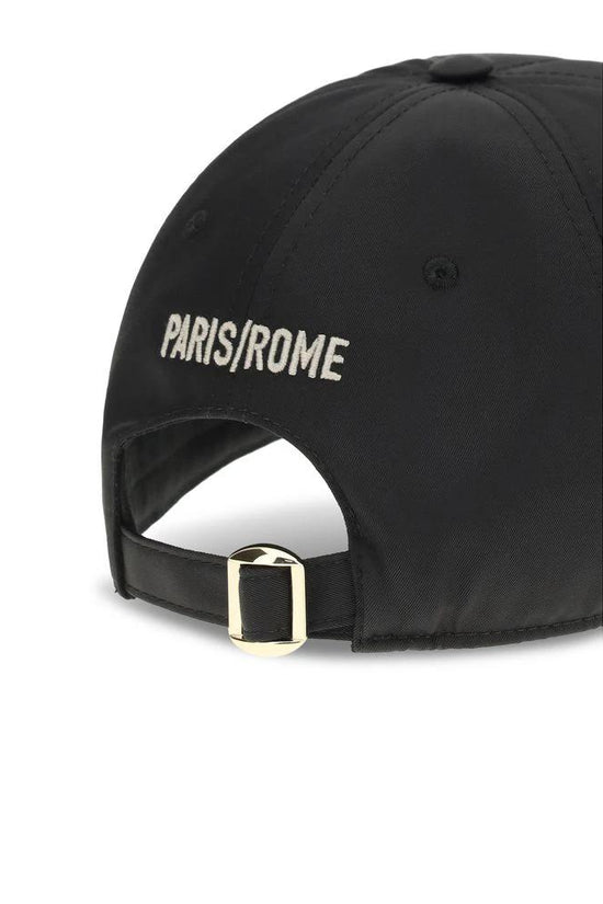 Valentino Garavani Schwarze Baumwollkappe (Baseball Cap) by Valentino Garavani