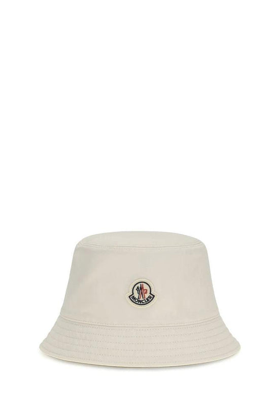 Moncler Weißer Eimerhut aus Polyester by Moncler