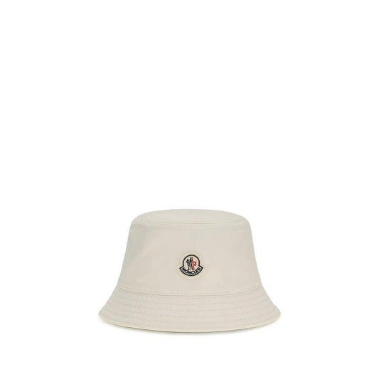 Moncler Weißer Eimerhut aus Polyester by Moncler