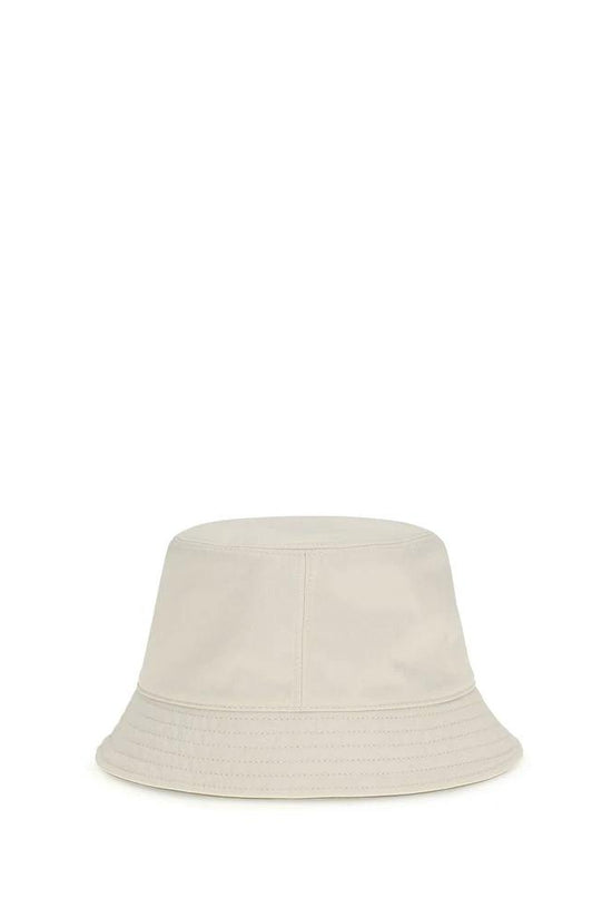 Moncler Weißer Eimerhut aus Polyester by Moncler