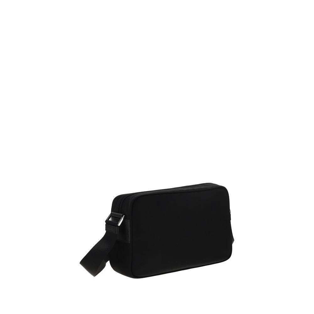 Prada Schwarze Schultertasche aus Nylon by Prada