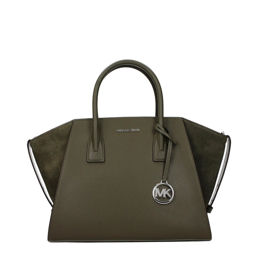 Michael Kors Grüne Lederhandtasche by Michael Kors