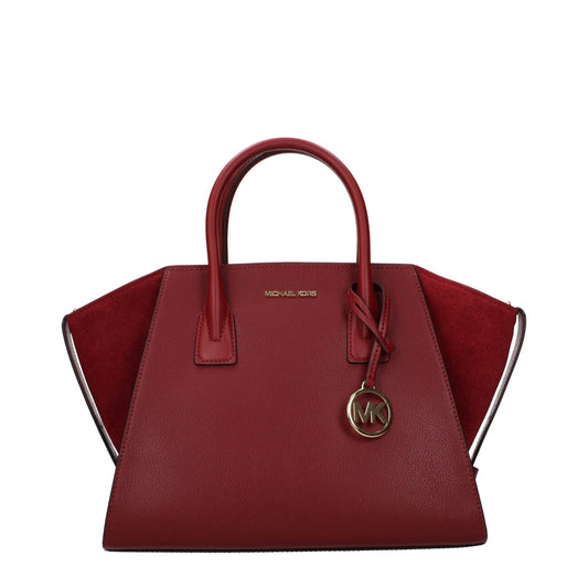 Michael Kors Rote Lederhandtasche by Michael Kors