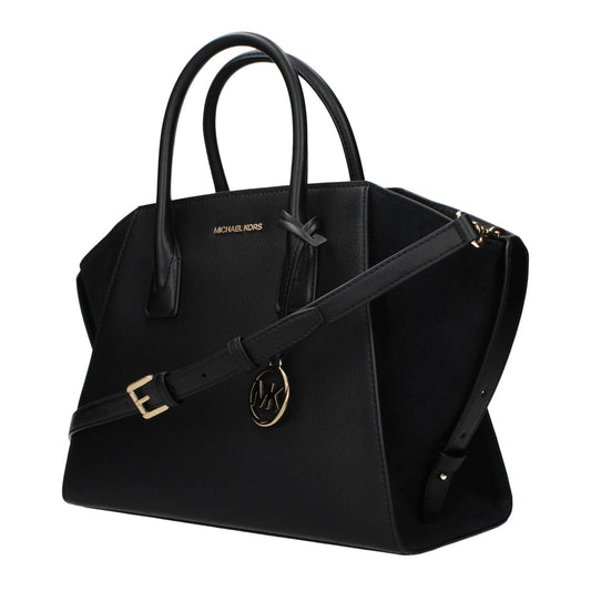Michael Kors Schwarze Lederhandtasche by Michael Kors