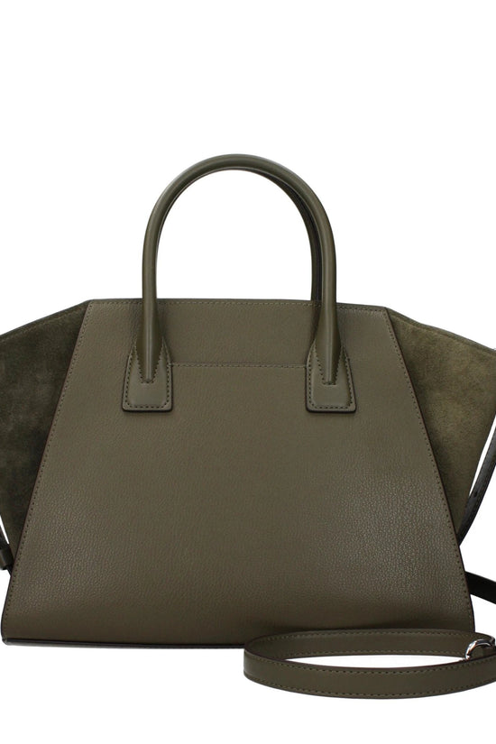 Michael Kors Grüne Lederhandtasche by Michael Kors