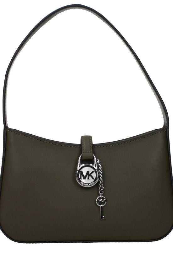 Michael Kors Grüne Lederhandtasche by Michael Kors