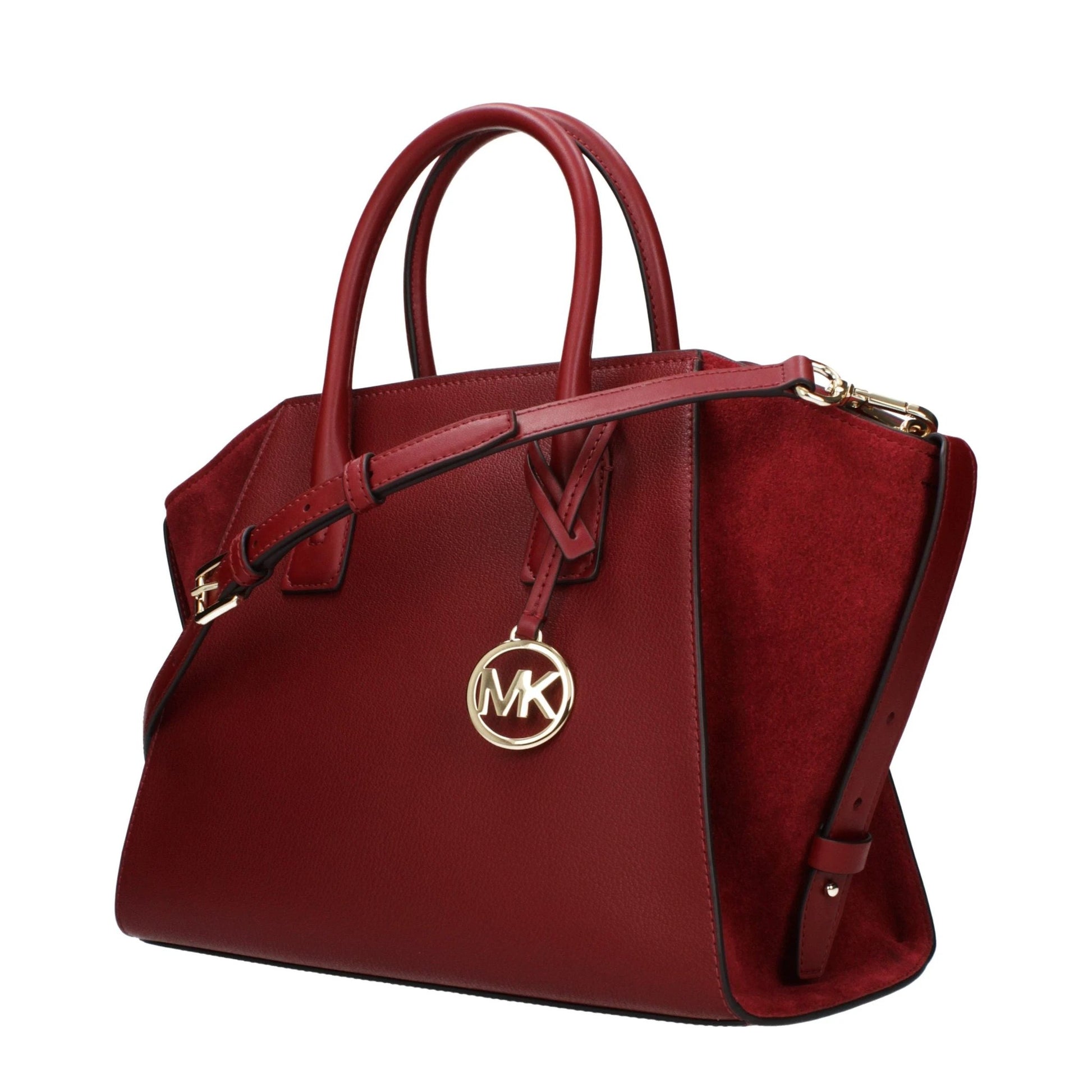 Michael Kors Rote Lederhandtasche by Michael Kors