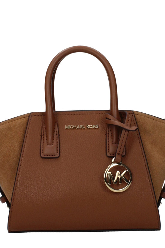 Michael Kors Braune Lederhandtasche by Michael Kors