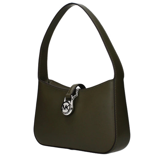 Michael Kors Grüne Lederhandtasche by Michael Kors