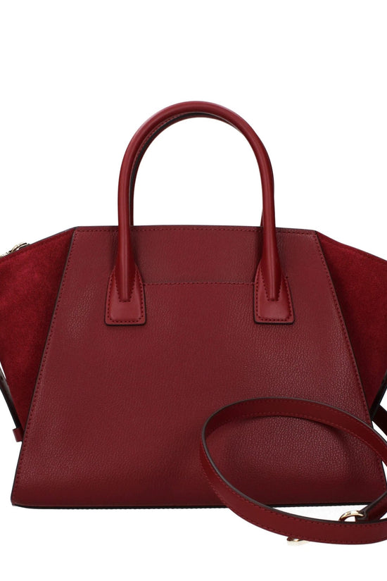 Michael Kors Rote Lederhandtasche by Michael Kors