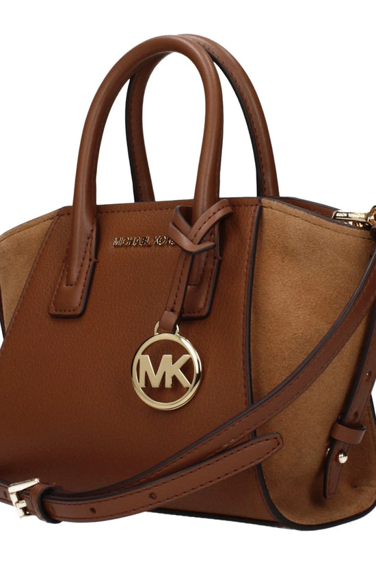 Michael Kors Braune Lederhandtasche by Michael Kors