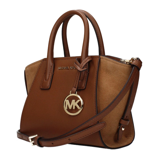 Michael Kors Braune Lederhandtasche by Michael Kors