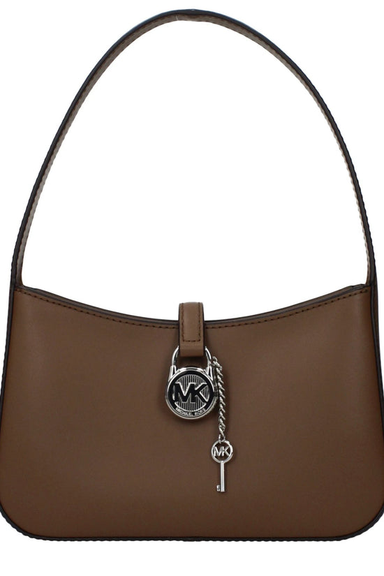 Michael Kors Braune Lederhandtasche by Michael Kors