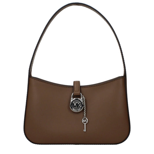Michael Kors Braune Lederhandtasche by Michael Kors