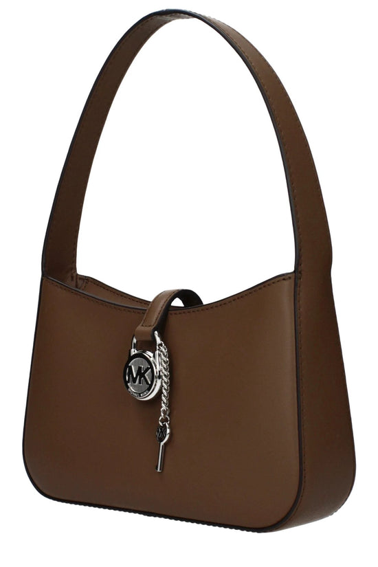 Michael Kors Braune Lederhandtasche by Michael Kors