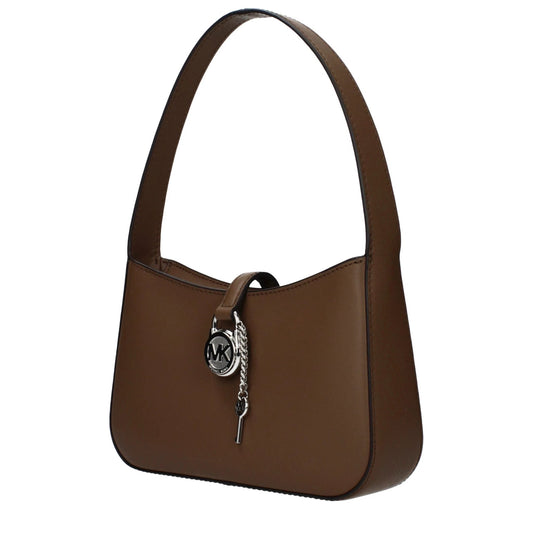 Michael Kors Braune Lederhandtasche by Michael Kors