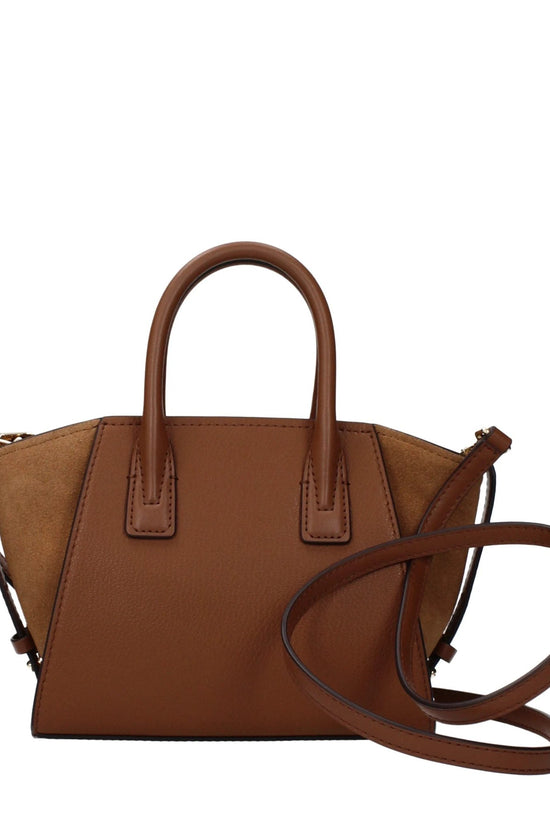 Michael Kors Braune Lederhandtasche by Michael Kors