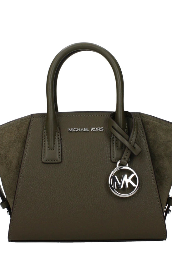 Michael Kors Grüne Lederhandtasche by Michael Kors