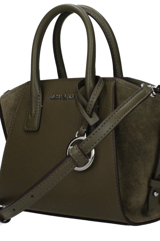 Michael Kors Grüne Lederhandtasche by Michael Kors