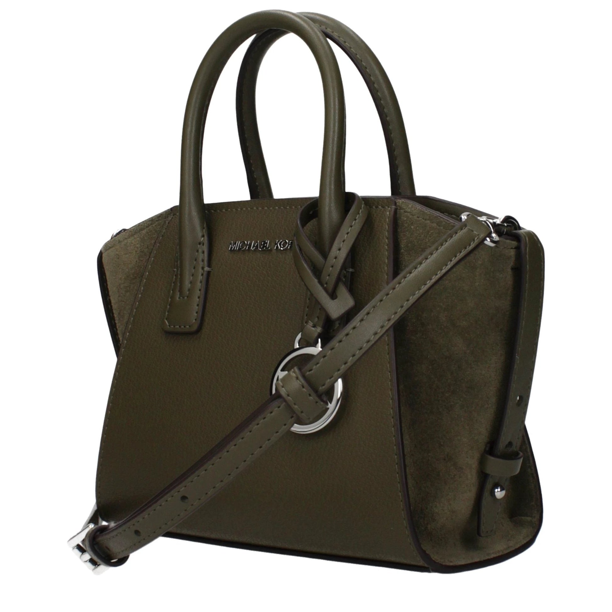 Michael Kors Grüne Lederhandtasche by Michael Kors